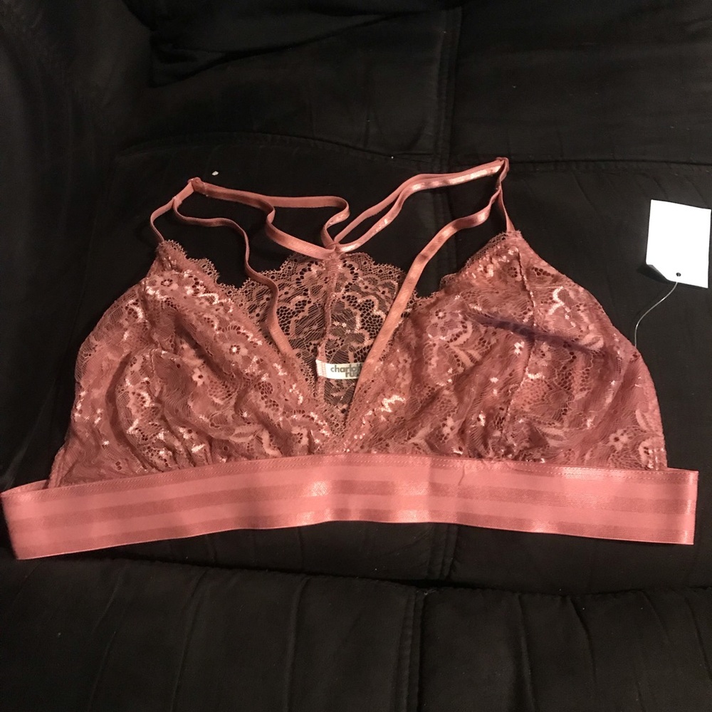 Blush pink bralette - Charlotte Russe - 2X